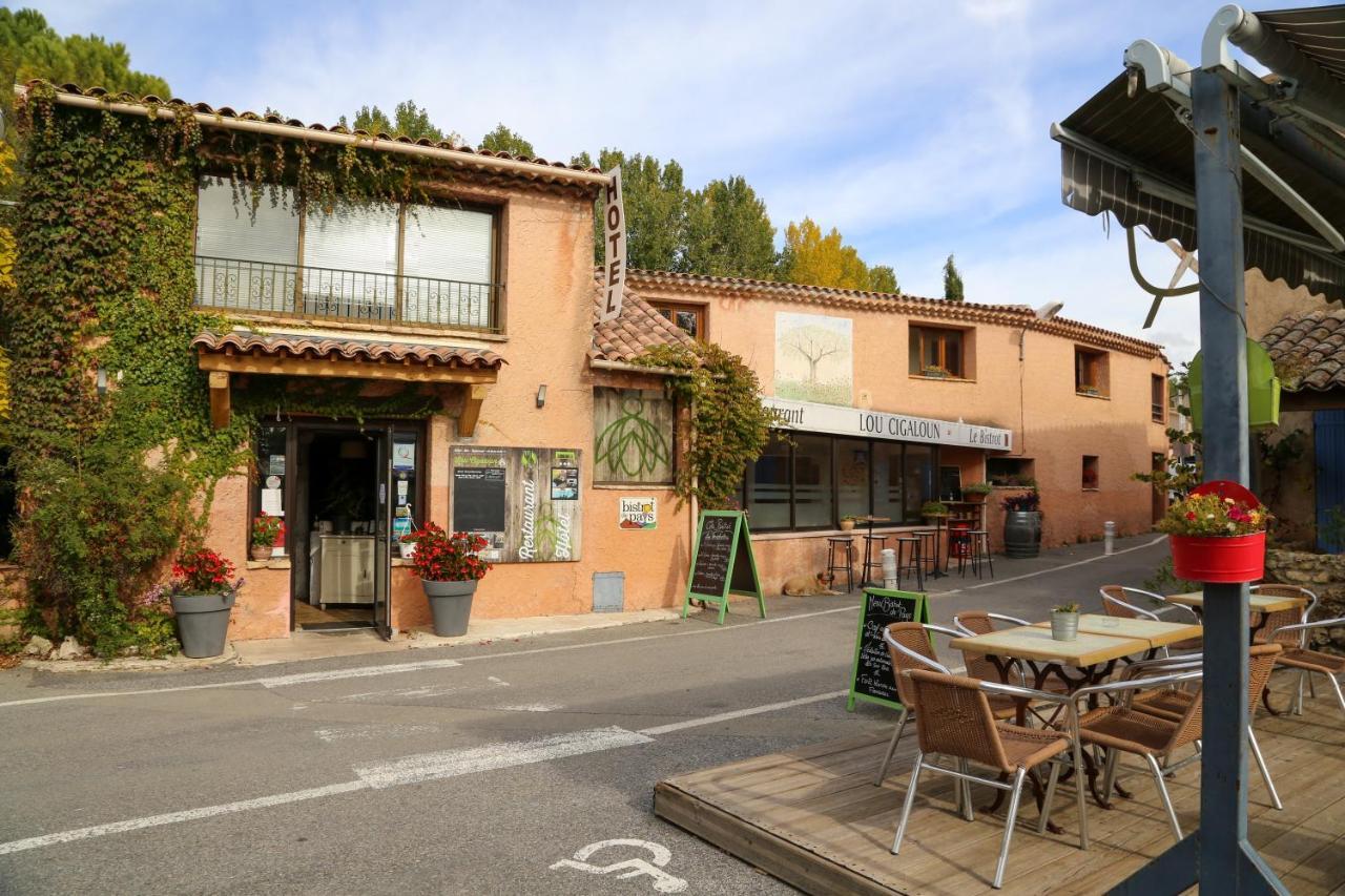 Lou Cigaloun Hotel Saint-Antonin-du-Var Luaran gambar